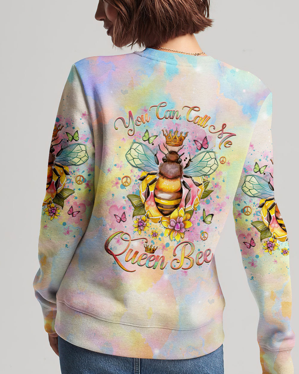 YOU CAN CALL ME QUEEN BEE ALL OVER PRINT - YHHG1104242