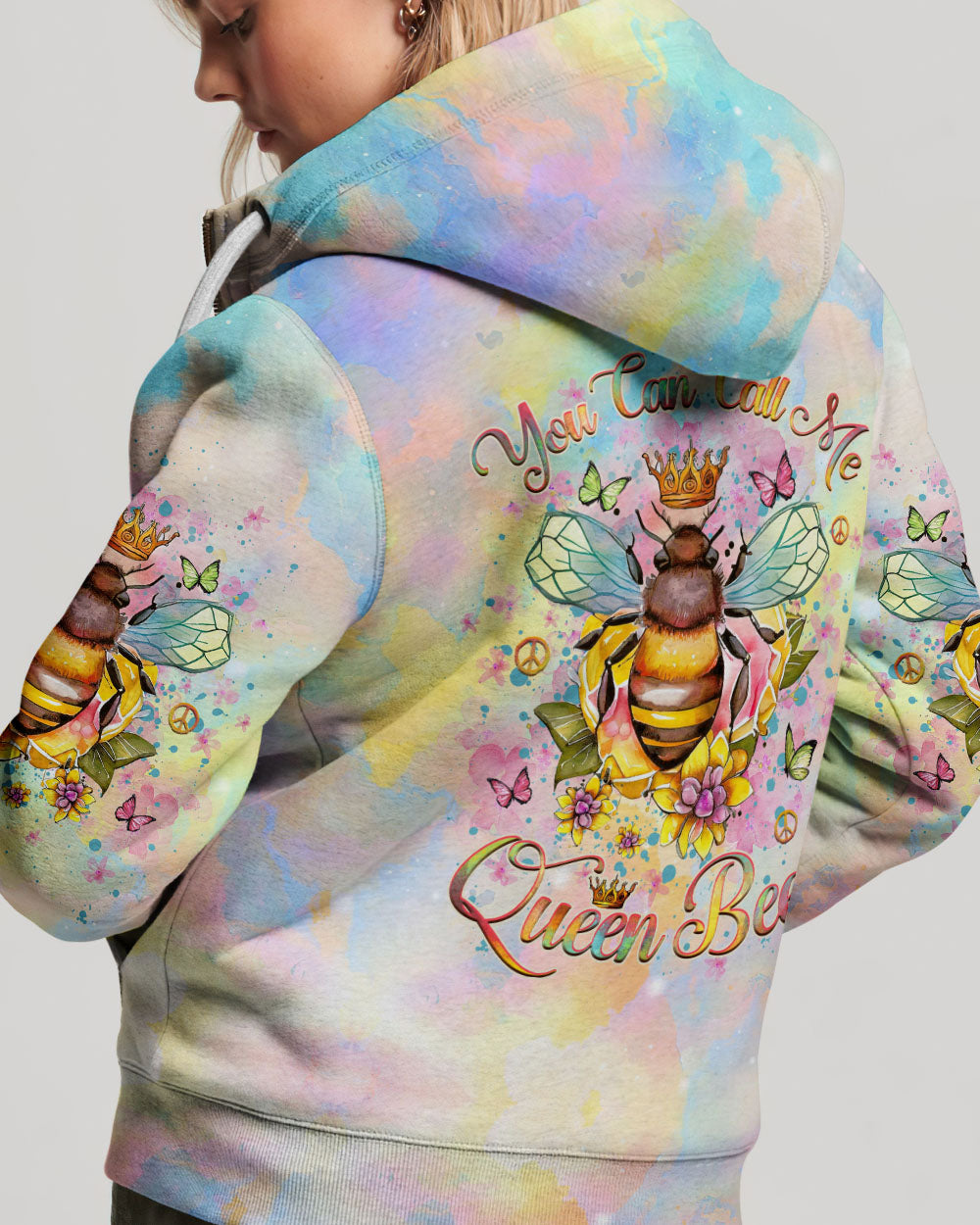 YOU CAN CALL ME QUEEN BEE ALL OVER PRINT - YHHG1104242