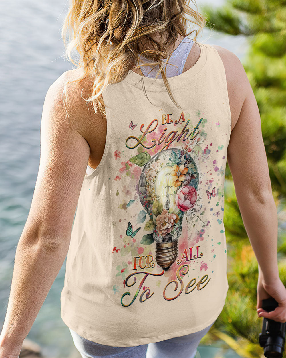 BE A LIGHT FOR ALL TO SEE ALL OVER PRINT - YHHG1108231