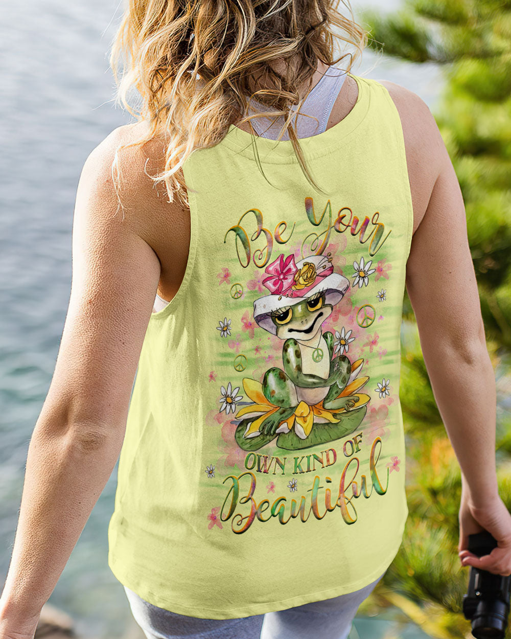 BE YOUR OWN KIND OF BEAUTIFUL FROG ALL OVER PRINT - YHHG1110233