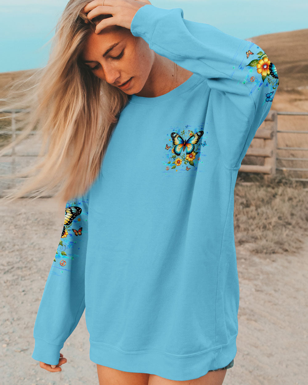 WHISPER WORDS OF WISDOM BUTTERFLY ALL OVER PRINT - YHHG1202254