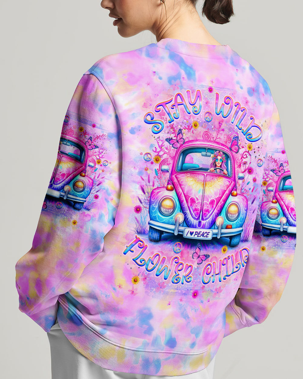 STAY WILD FLOWER CHILD ALL OVER PRINT - YHHG1305243