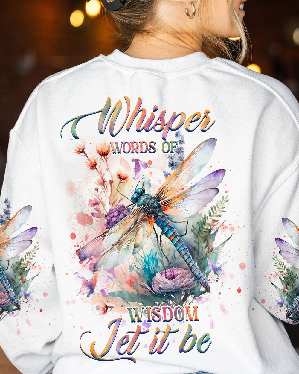 WHISPER WORDS OF WISDOM ALL OVER PRINT - YHHG1306234