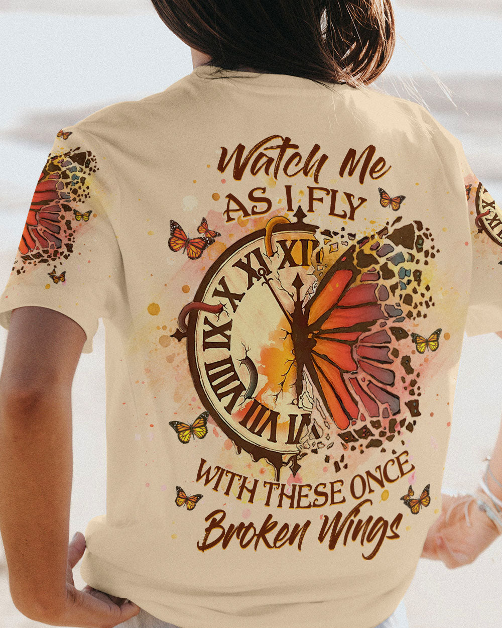 WATCH ME AS I FLY WITH BROKEN WINGS ALL OVER PRINT - YHHG1307232