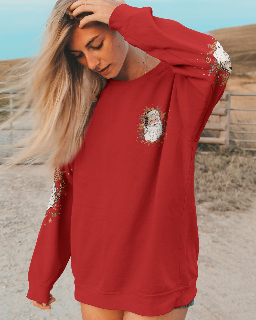 BELIEVE SANTA CLAUS CHRISTMAS ALL OVER PRINT - YHHG1311242