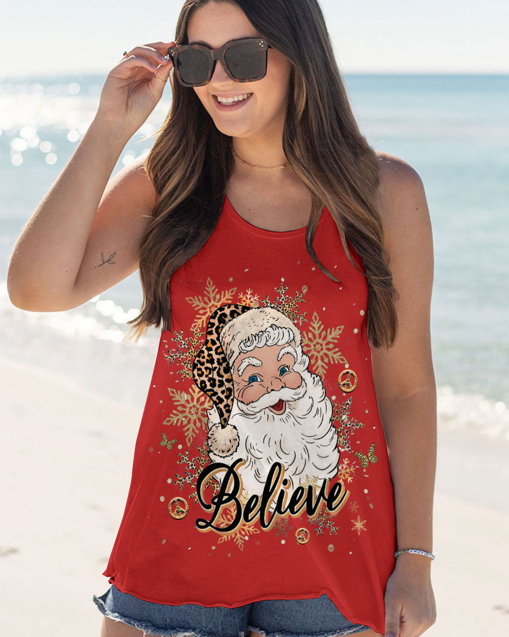 BELIEVE SANTA CLAUS CHRISTMAS ALL OVER PRINT - YHHG1311242