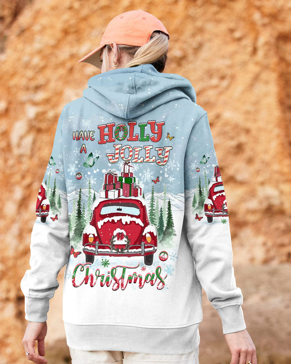 HAVE A HOLLY JOLLY CHRISTMAS ALL OVER PRINT - YHHG1411241