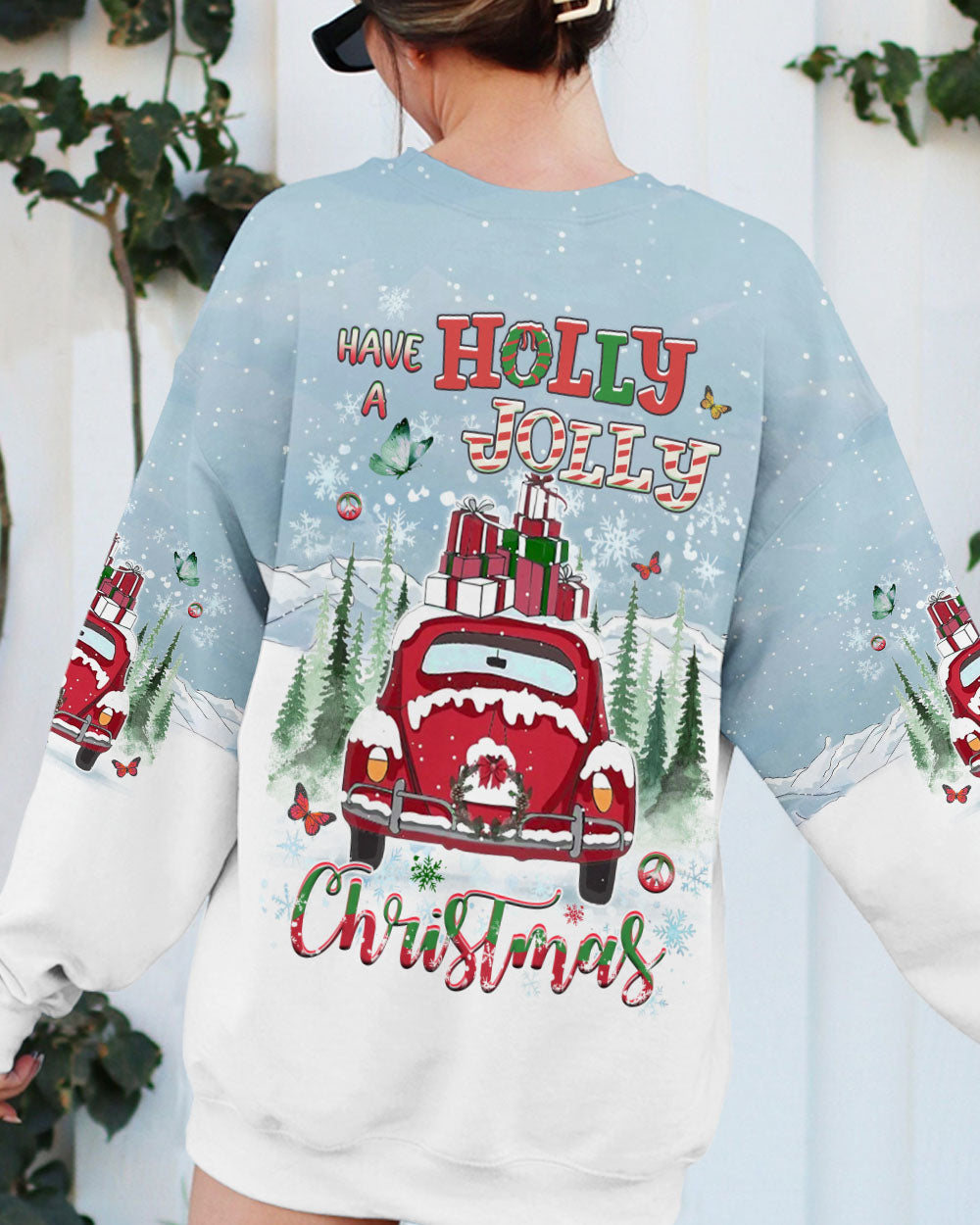 HAVE A HOLLY JOLLY CHRISTMAS ALL OVER PRINT - YHHG1411241
