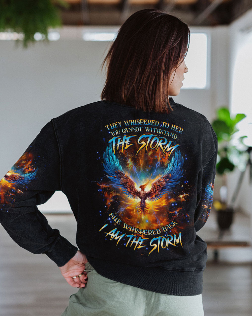 I AM THE STORM PHOENIX ALL OVER PRINT - YHHG1504242