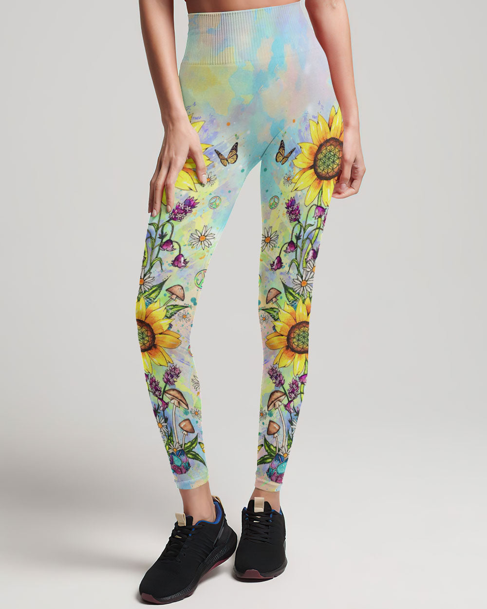 HIPPIE SOUL SUNFLOWER ALL OVER PRINT - YHHG1508233