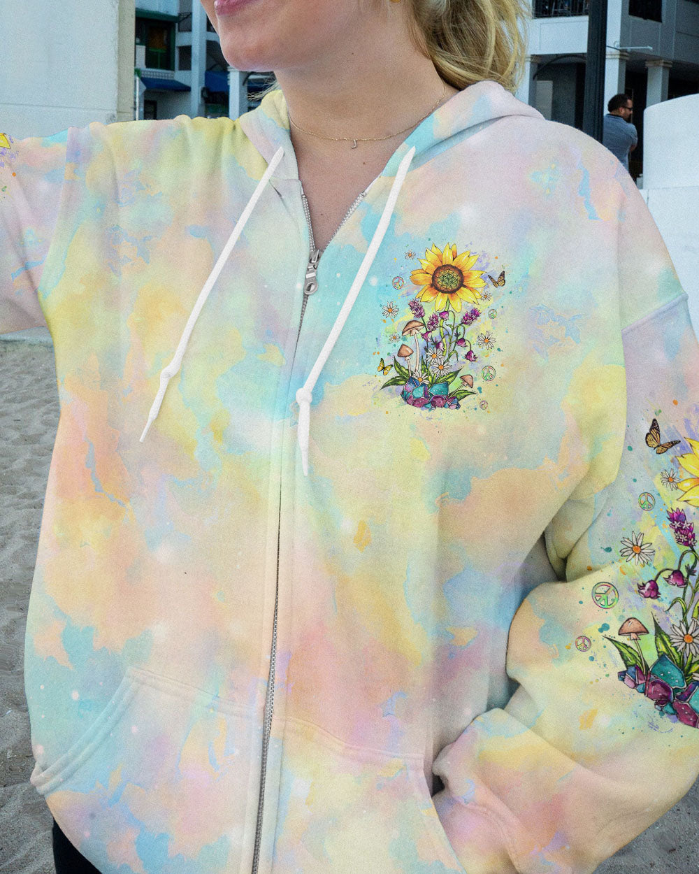 HIPPIE SOUL SUNFLOWER ALL OVER PRINT - YHHG1508233
