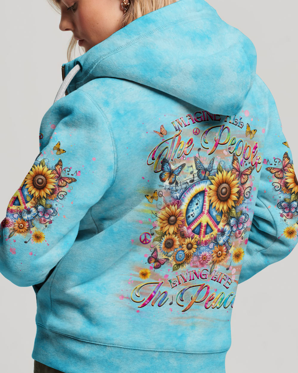 IMAGINE ALL THE PEOPLE LIVING LIFE IN PEACE ALL OVER PRINT - YHHG1604243