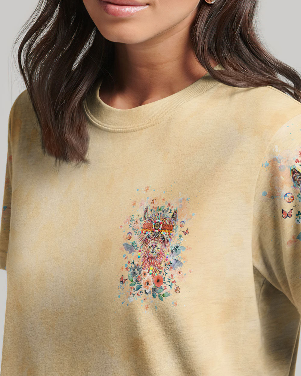 STAY TRIPPY LLAMA HIPPIE ALL OVER PRINT - YHHG1705242