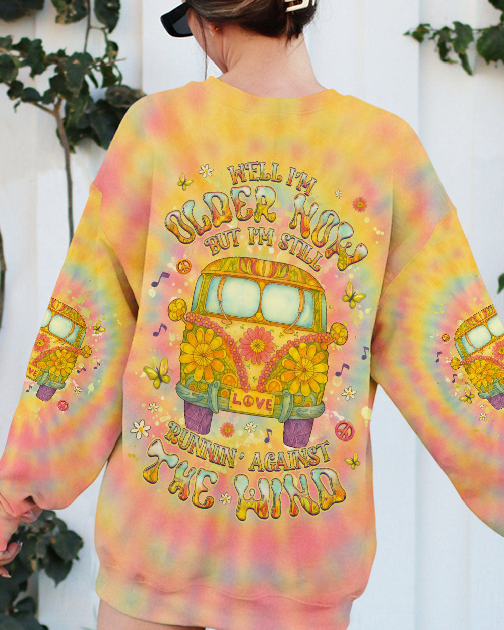 RUNNING AGAINST THE WIND TIE DYE ALL OVER PRINT - YHHG1706254