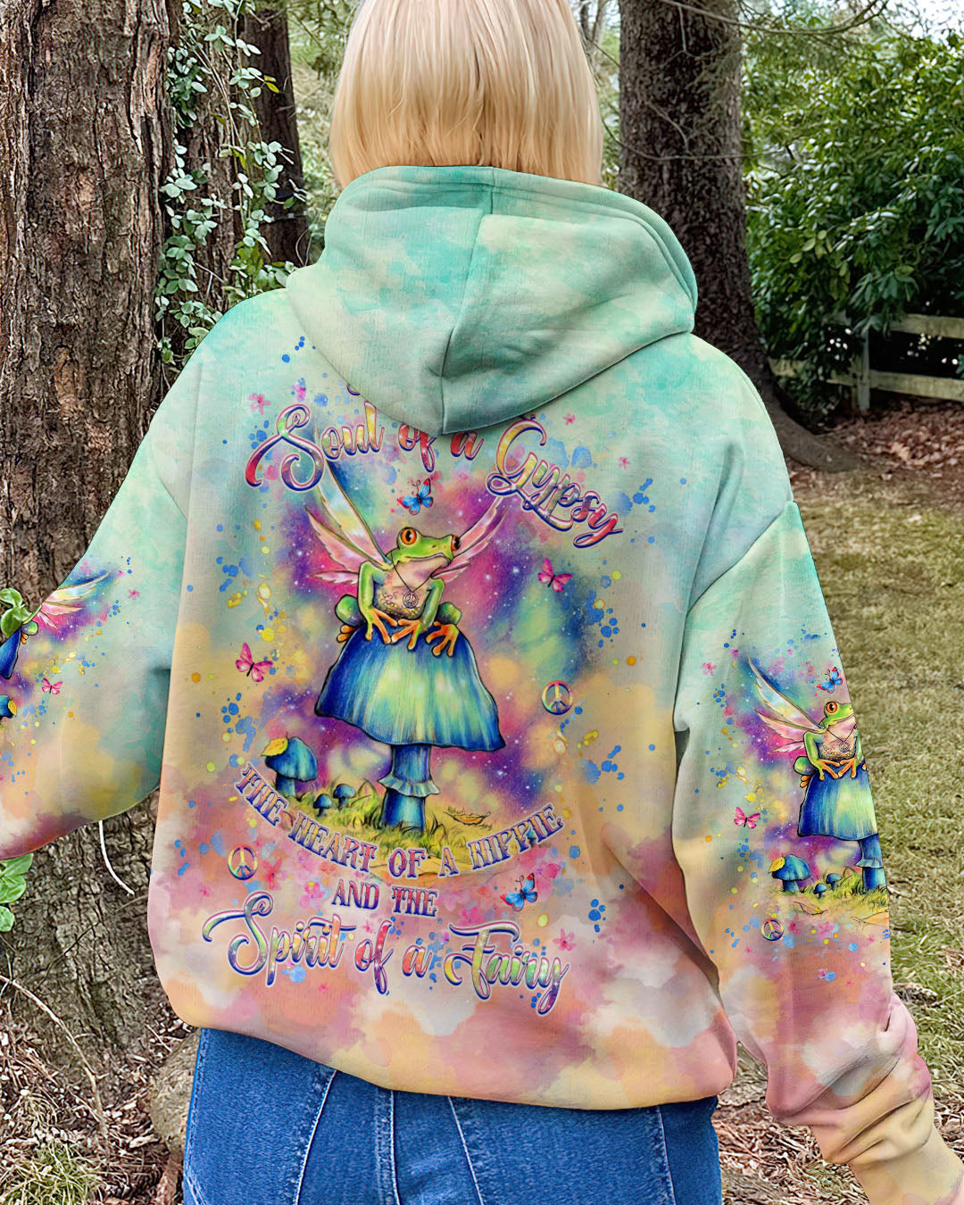 SPIRIT OF A FAIRY FROG ALL OVER PRINT - YHHG1902254