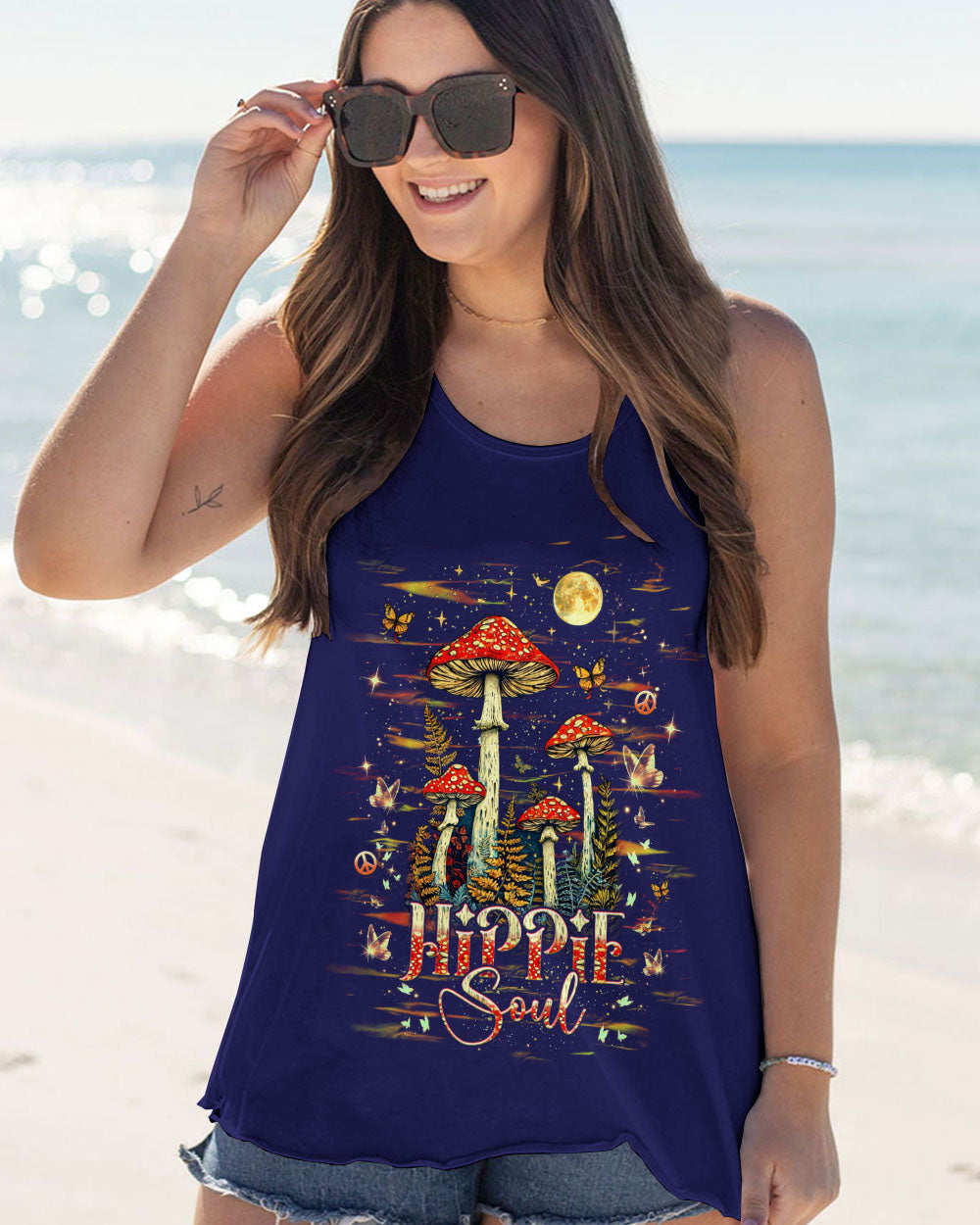 HIPPIE SOUL MUSHROOMS ALL OVER PRINT - YHHG1903253