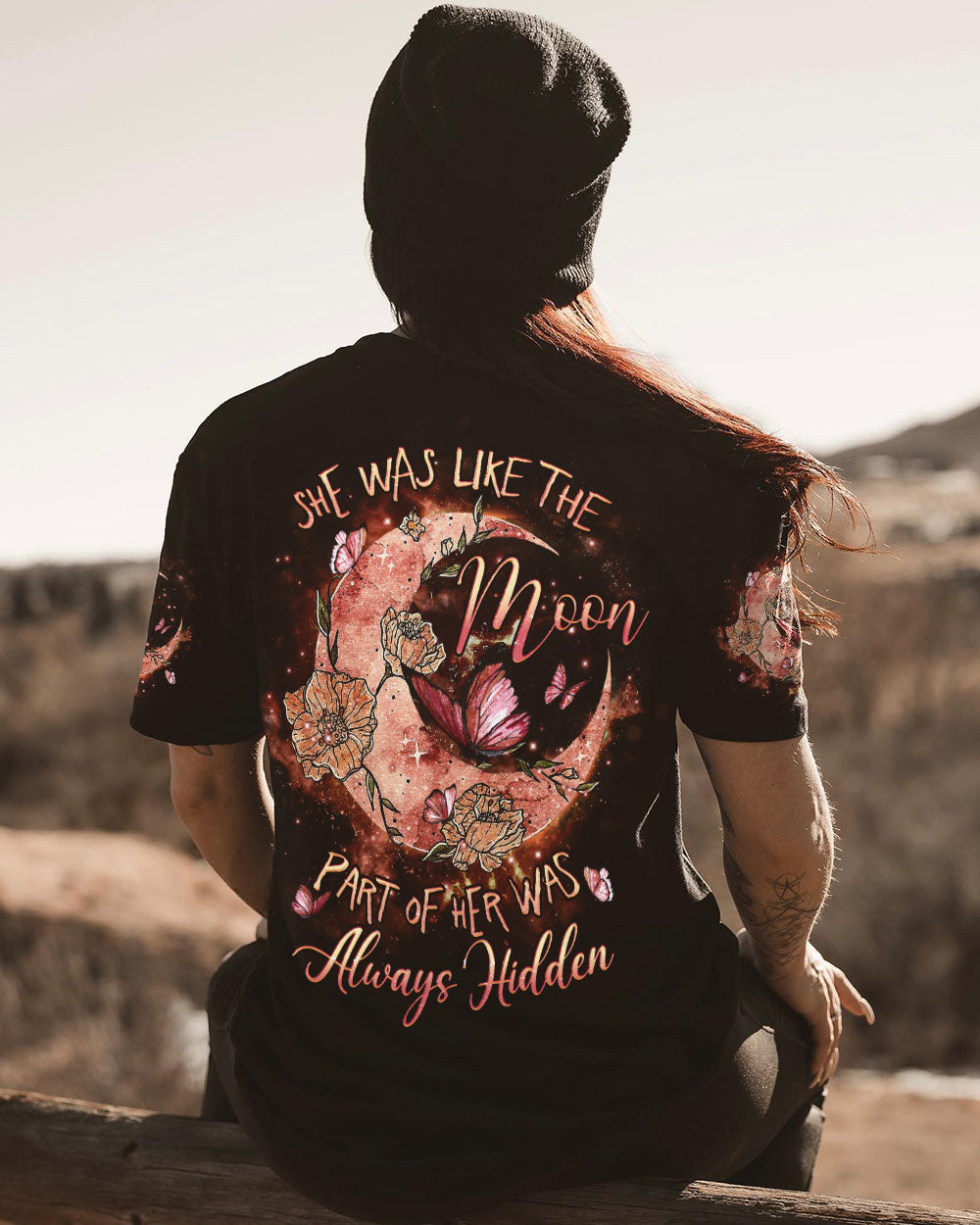 SHE WAS LIKE THE MOON ALL OVER PRINT - YHHG1906232