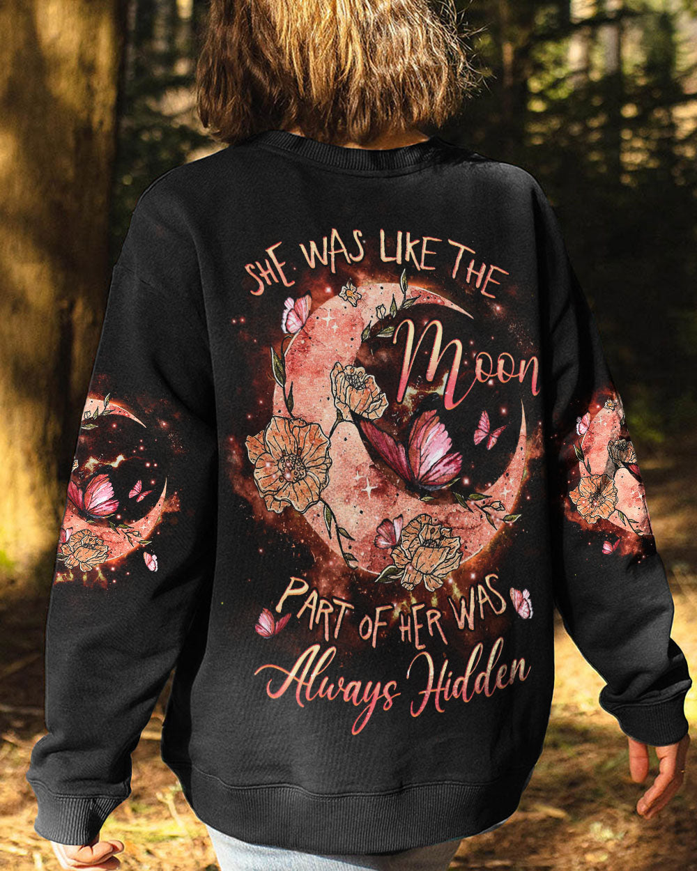 SHE WAS LIKE THE MOON ALL OVER PRINT - YHHG1906232