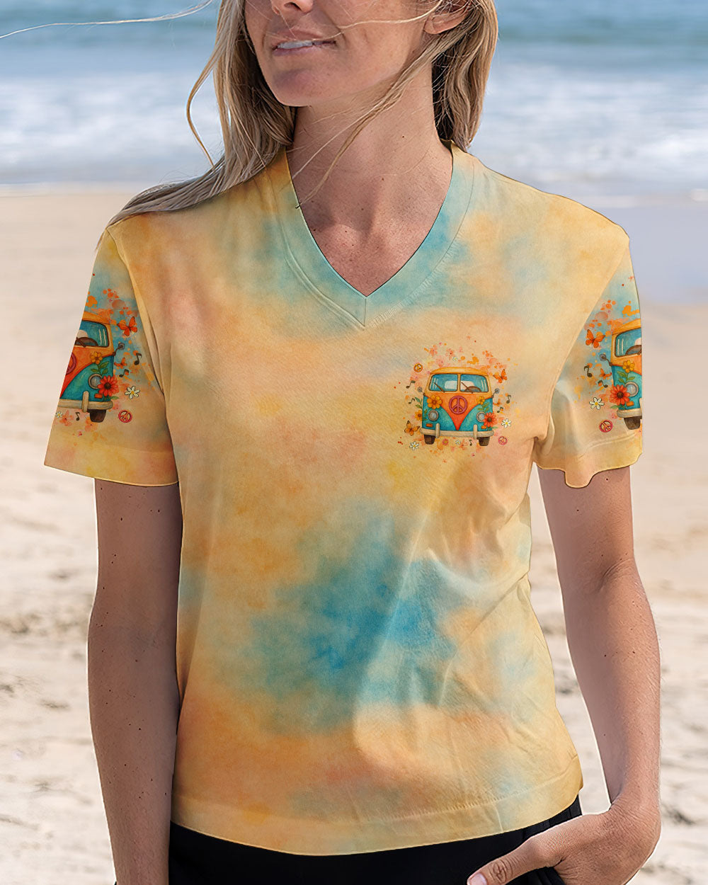 RUNNING AGAINST THE WIND TIE DYE ALL OVER PRINT - YHHG1906251