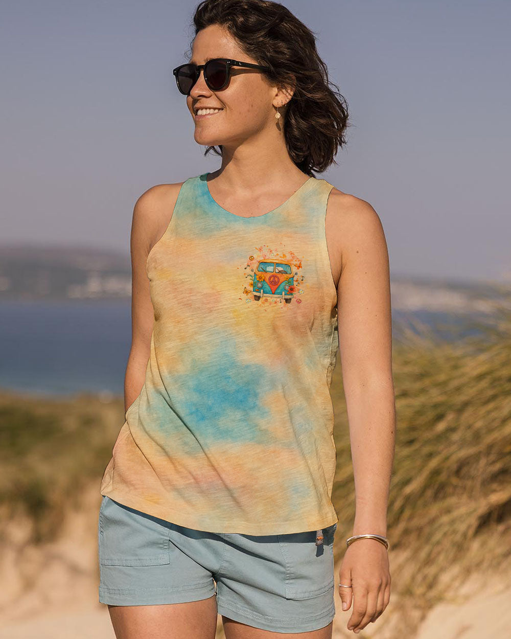 RUNNING AGAINST THE WIND TIE DYE ALL OVER PRINT - YHHG1906251
