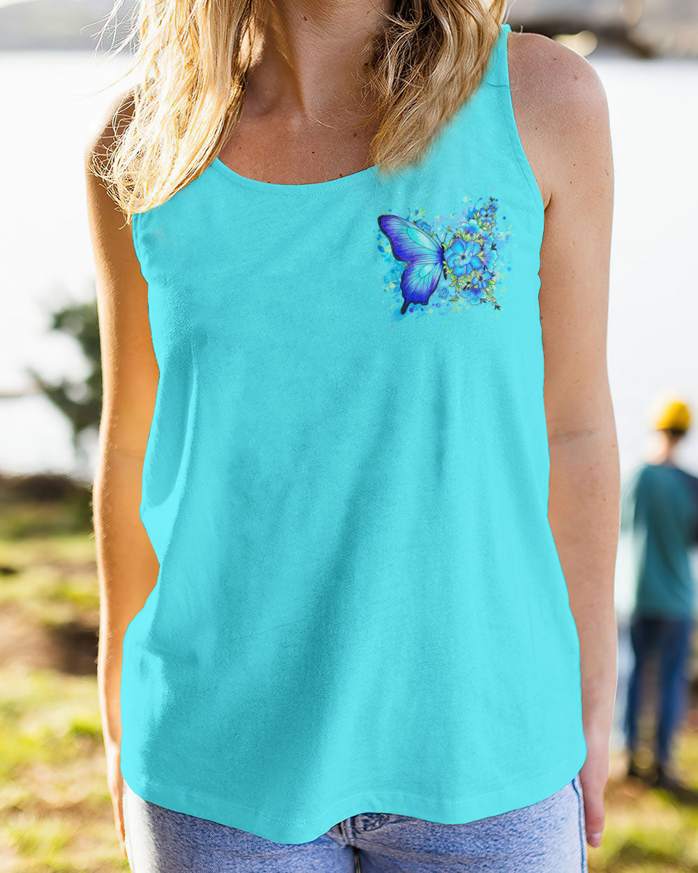 IF NOTHING EVER CHANGED BUTTERFLY ALL OVER PRINT - YHHG1907232