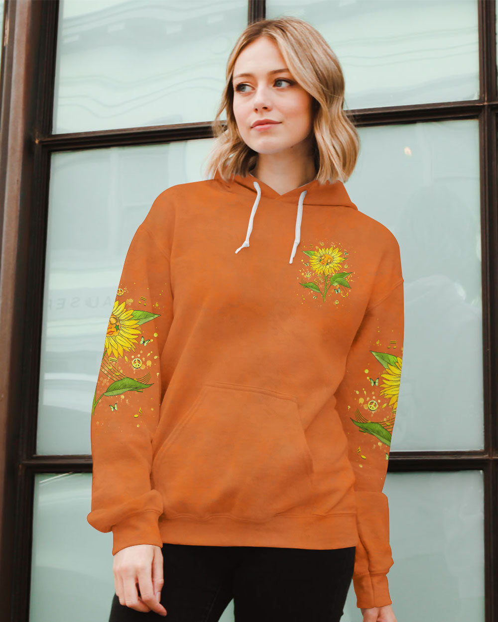 HIPPIE SOUL SUNFLOWER ALL OVER PRINT - YHHG1909244