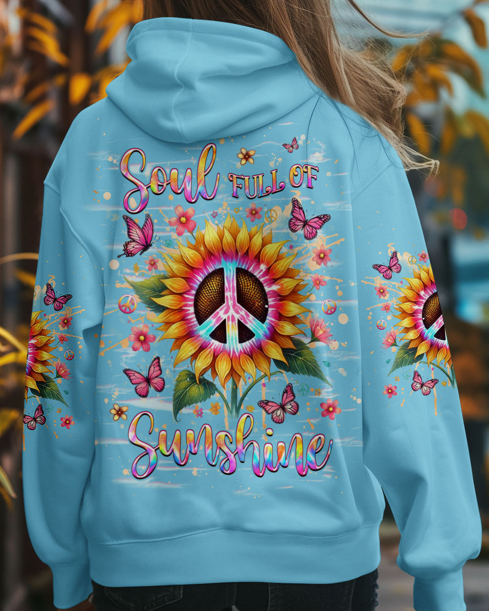 SOUL FULL OF SUNSHINE SUNFLOWER ALL OVER PRINT - YHHG1912243