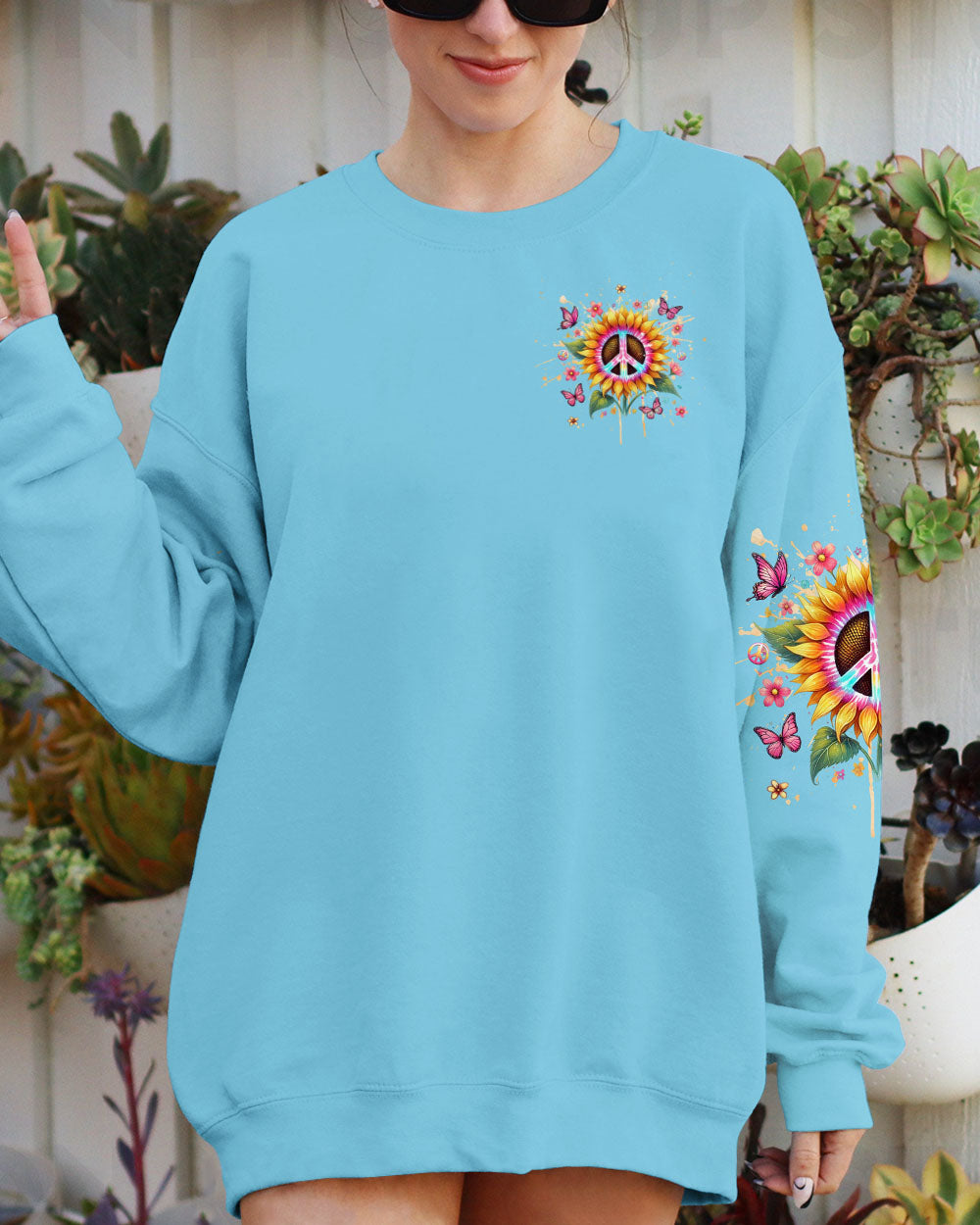 SOUL FULL OF SUNSHINE SUNFLOWER ALL OVER PRINT - YHHG1912243
