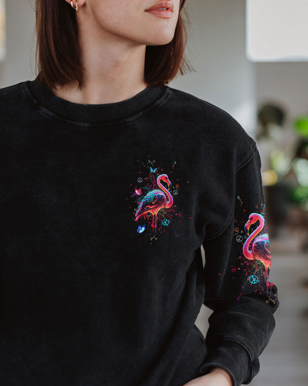 FLAMINGO WISDOM ALL OVER PRINT - YHHG2304241