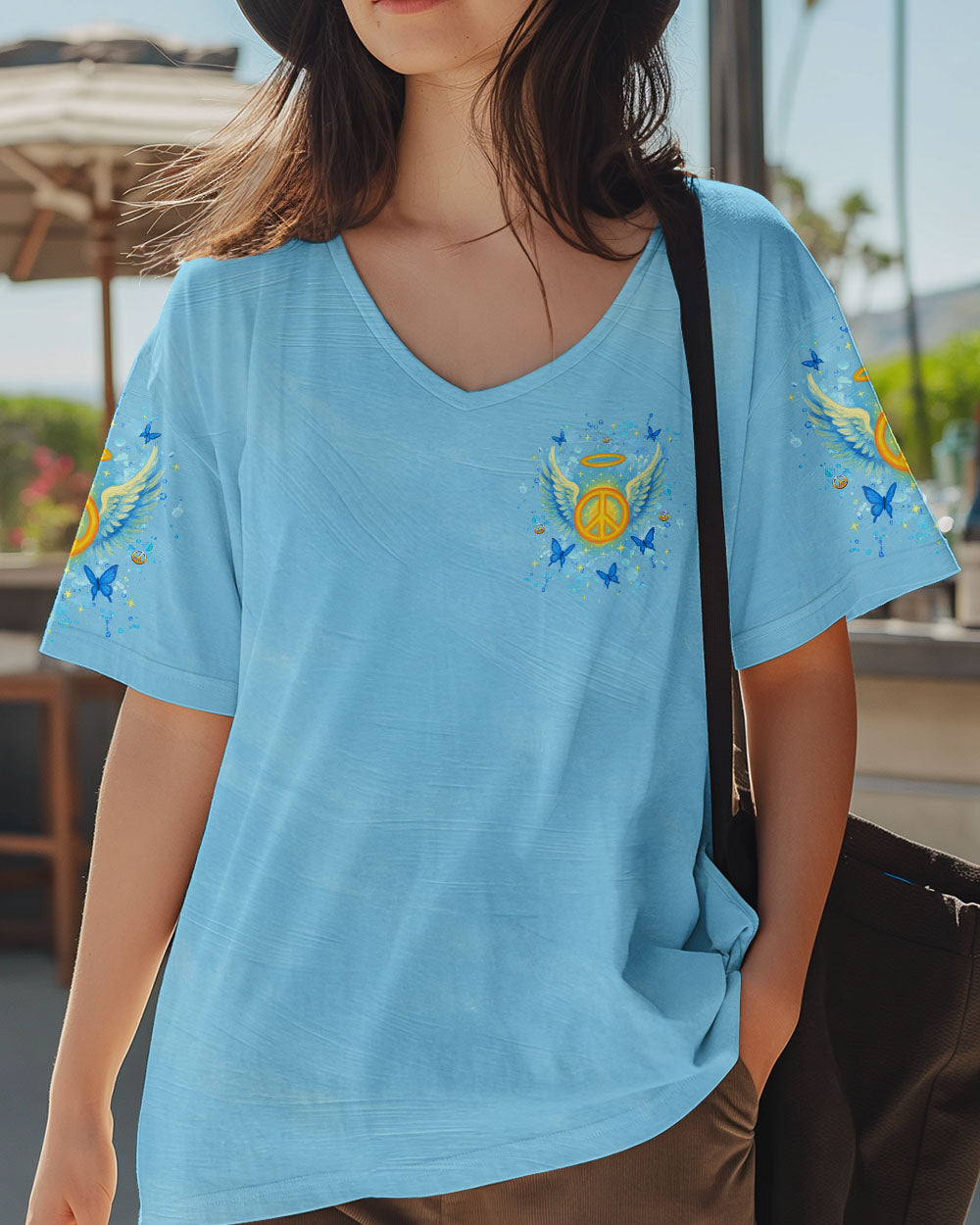 I BELIEVE THERE ARE ANGELS AMONG US WINGS ALL OVER PRINT - YHHG2304251