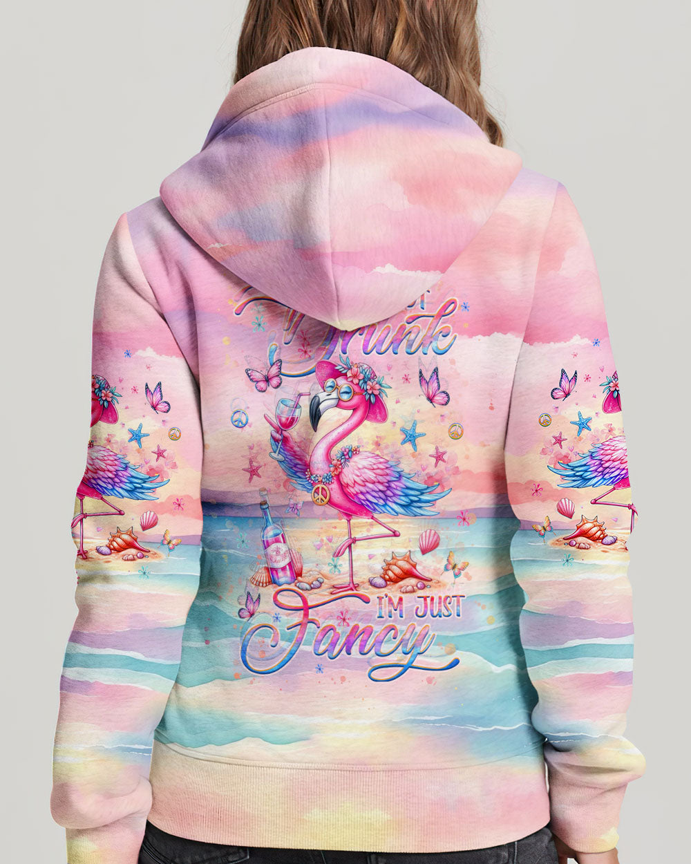 I'M JUST FANCY FLAMINGO ALL OVER PRINT - YHHG2305243