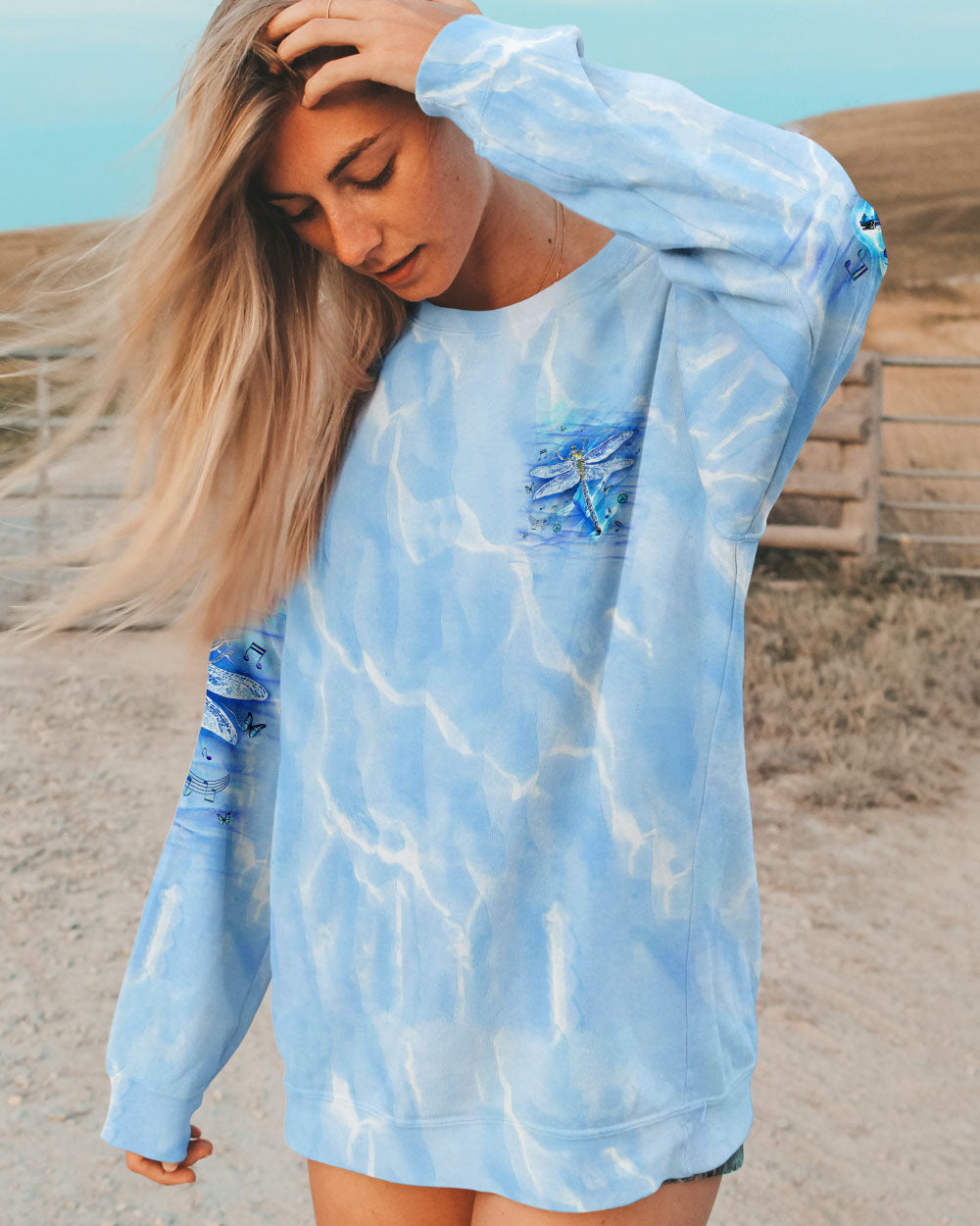 SHE DECIDED TO START LIVING THE LIFE ALL OVER PRINT - YHHG2409242