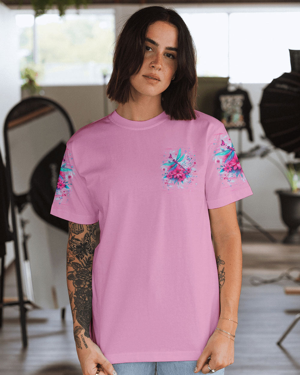 JUST BREATHE DRAGONFLY ALL OVER PRINT - YHHG2503251