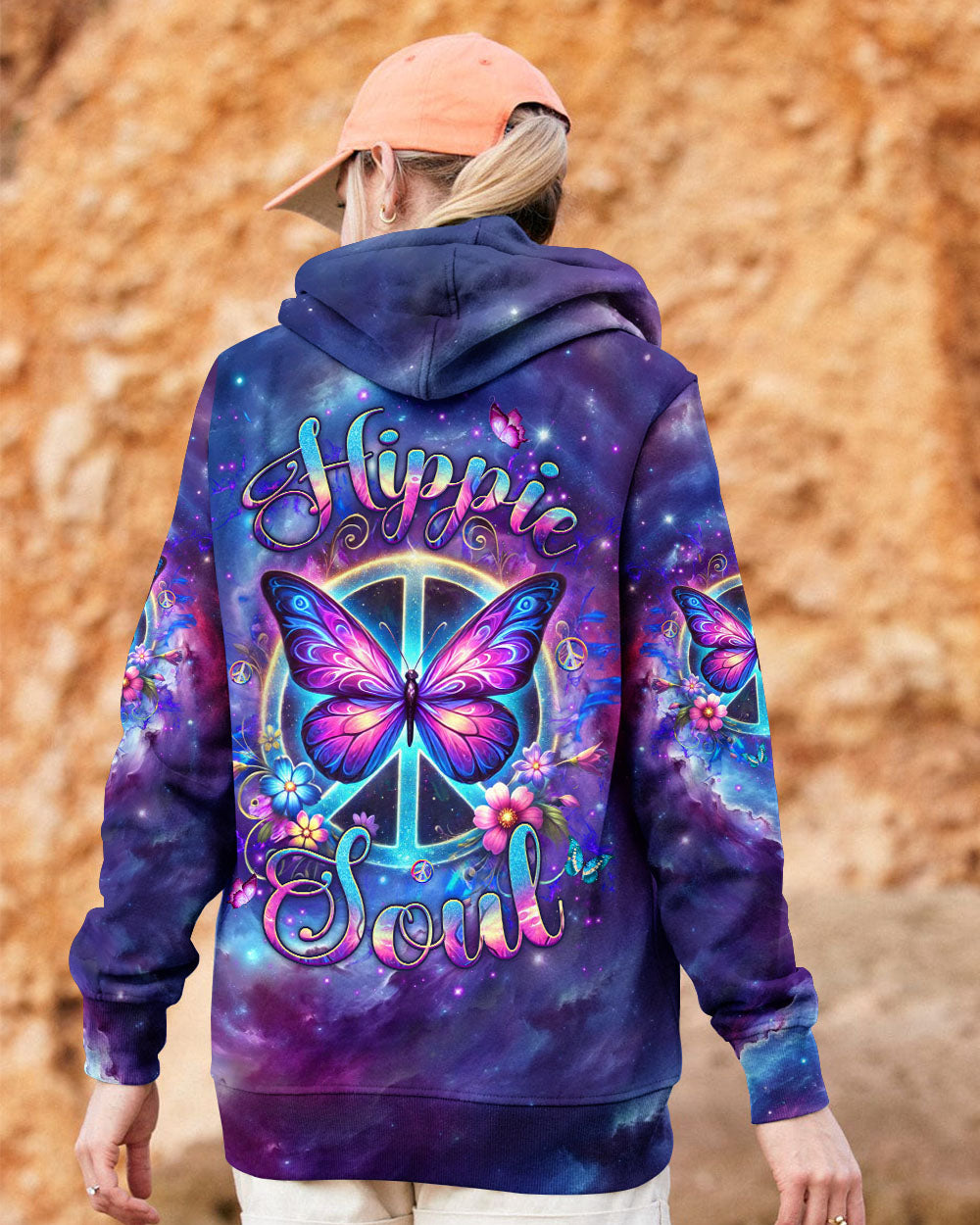 HIPPIE SOUL BUTTERFLY ALL OVER PRINT - YHHG2512242