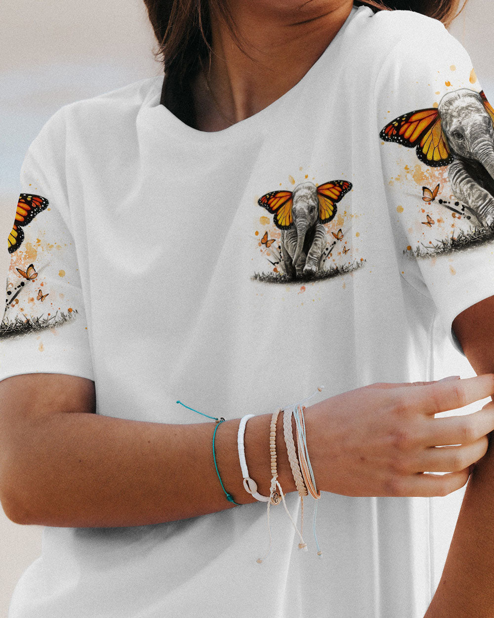 BE YOU THE WORLD WILL ADJUST ALL OVER PRINT - YHHG2606231