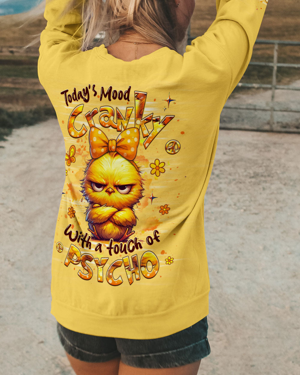 TODAY'S MOOD CRANKY ALL OVER PRINT - YHHG2609254