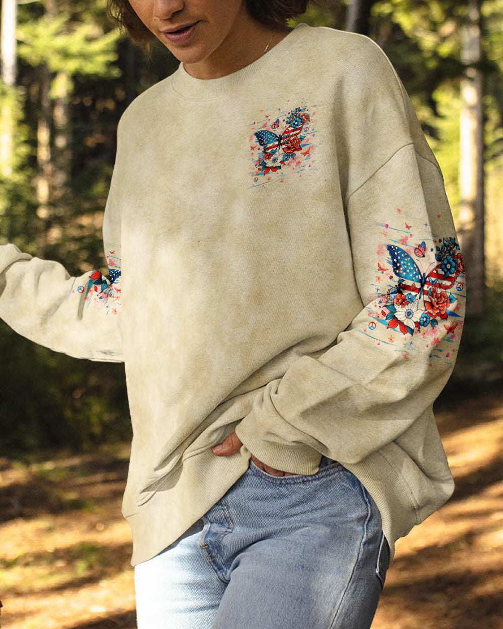 WHISPER WORDS OF WISDOM BUTTERFLY ALL OVER PRINT - YHHG2803254