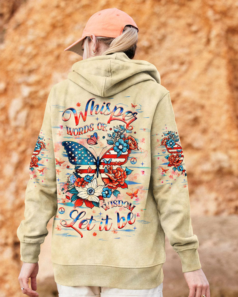WHISPER WORDS OF WISDOM BUTTERFLY ALL OVER PRINT - YHHG2803254
