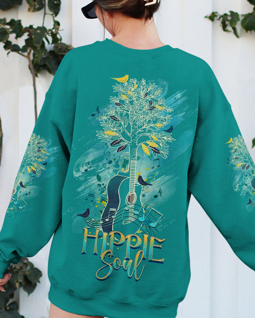 HIPPIE SOUL GUITAR ALL OVER PRINT - YHHG2806231