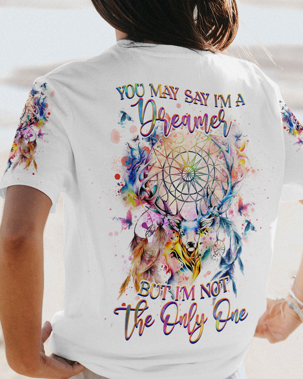YOU MAY SAY I'M A DREAMER ALL OVER PRINT - YHHG2906232