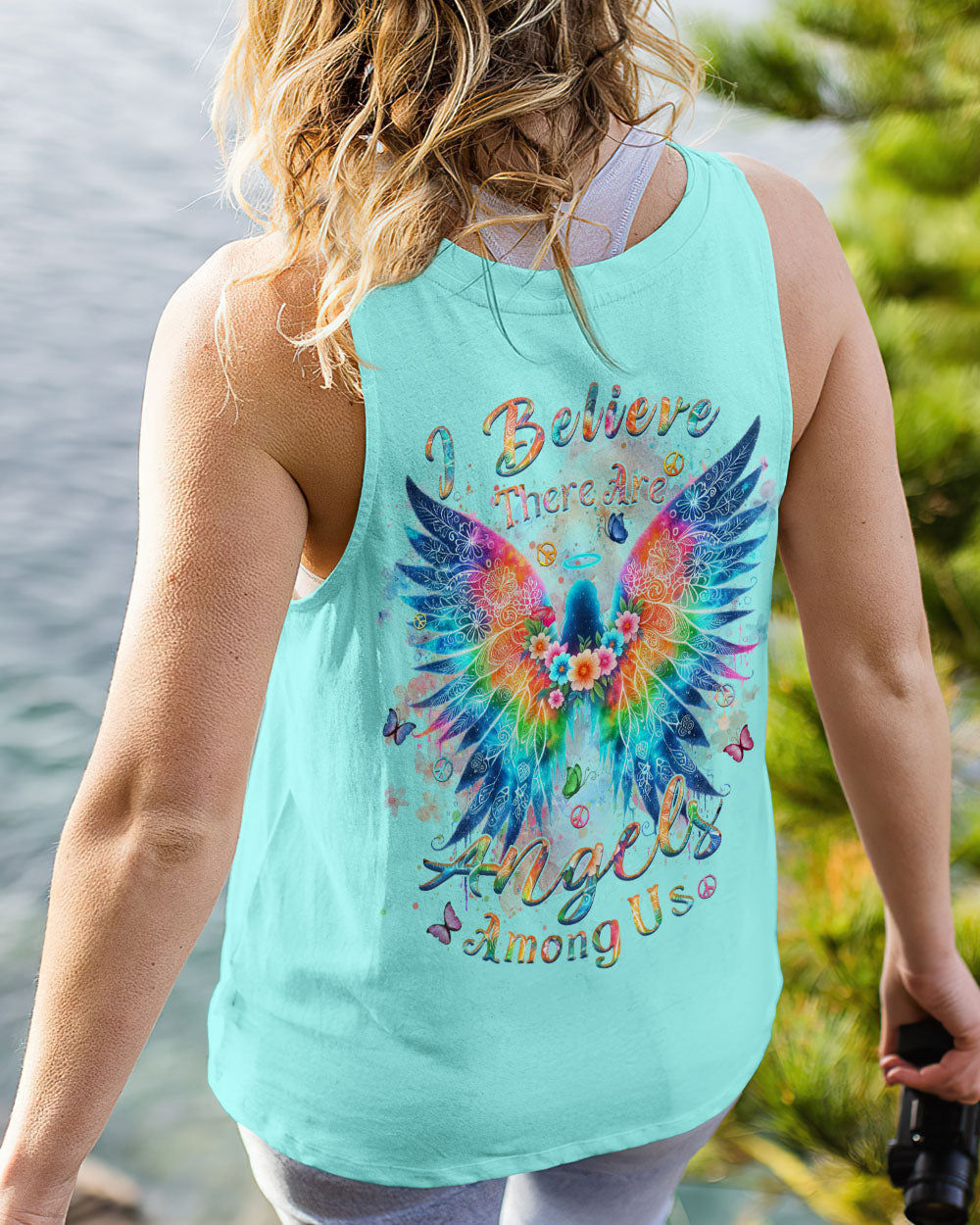 I BELIEVE THERE ARE ANGELS AMONG US ALL OVER PRINT - YHHN0201232