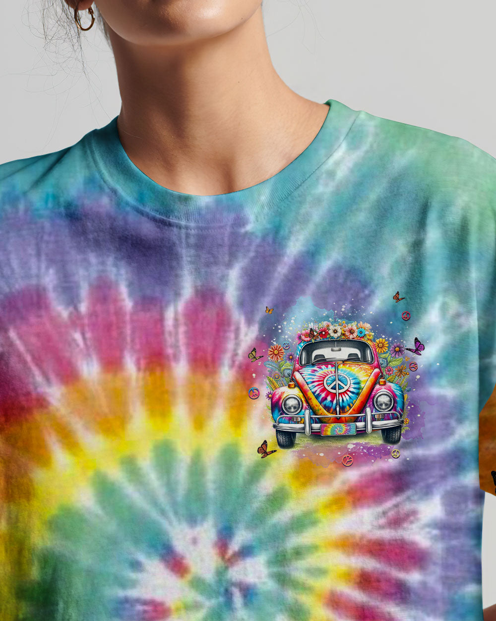 RUNNING AGAINST THE WIND TIE DYE ALL OVER PRINT - YHHN1801242