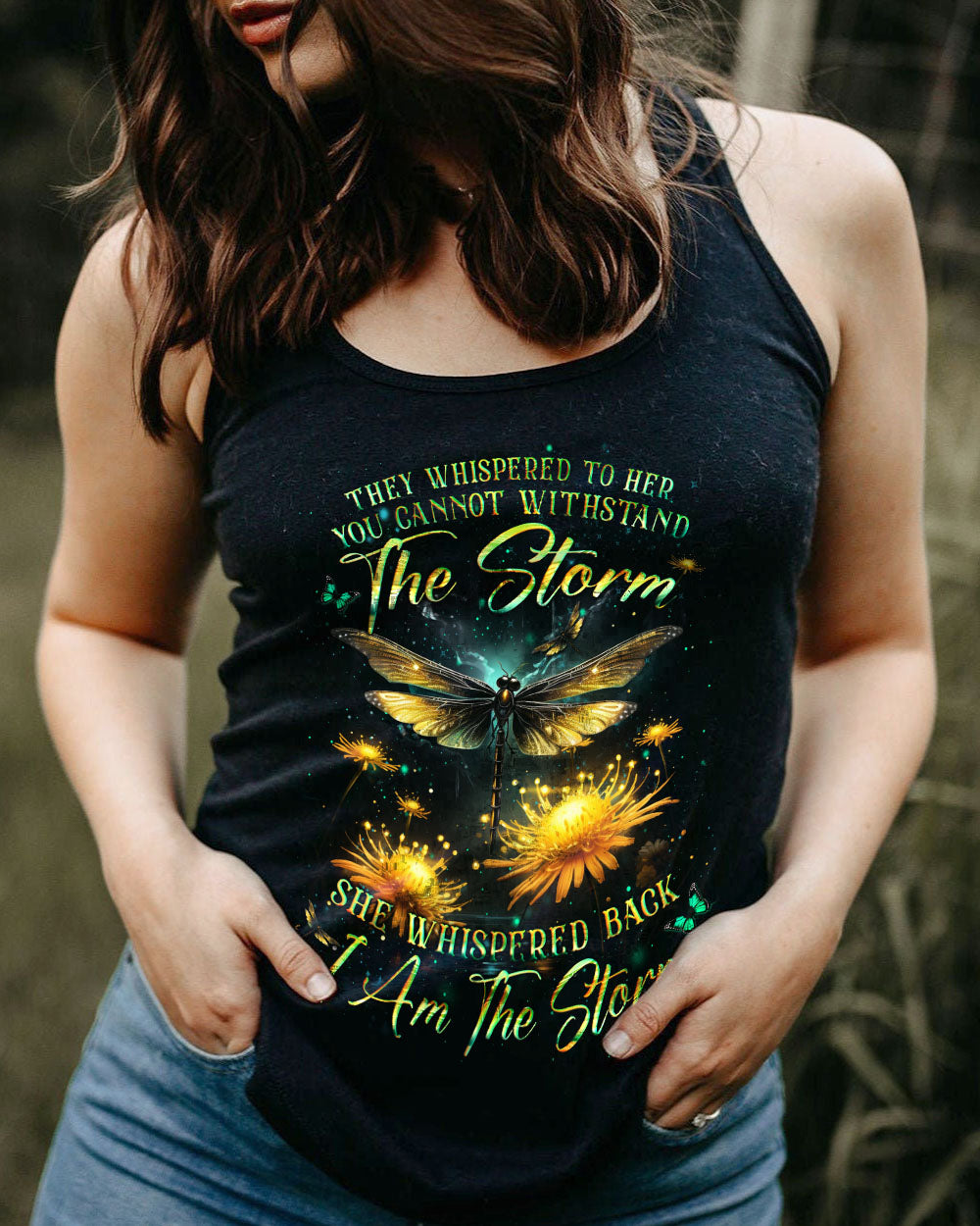 I AM THE STORM DRAGONFLY ALL OVER PRINT - YHLH0610233