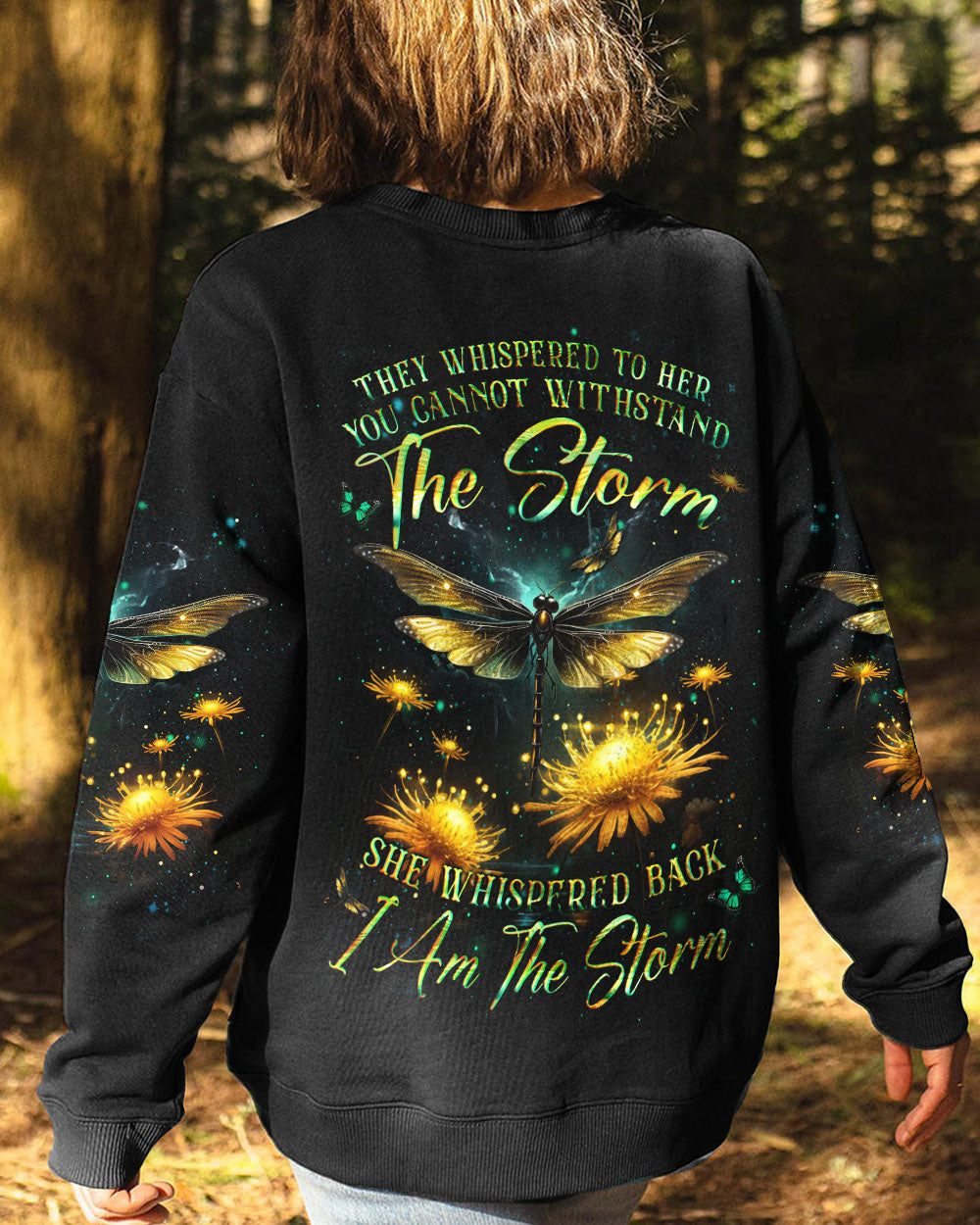 I AM THE STORM DRAGONFLY ALL OVER PRINT - YHLH0610233