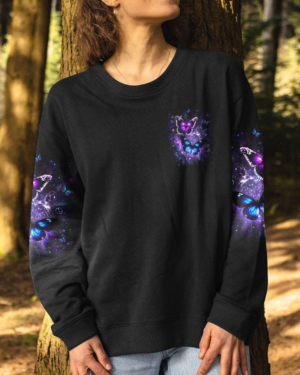 WHISPER WORDS OF WISDOM BUTTERFLY ALL OVER PRINT - YHLN0401242