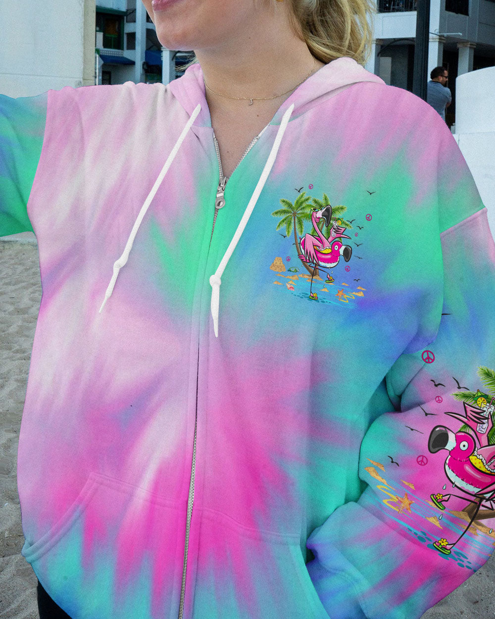 MAKE TODAY SO AWESOME FLAMINGO ALL OVER PRINT - YHLN0607232