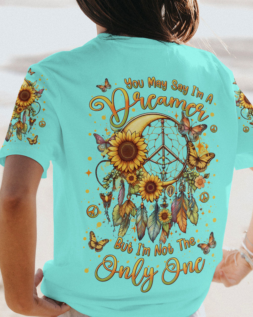 YOU MAY SAY I'M A DREAMER ALL OVER PRINT - YHLN0612321
