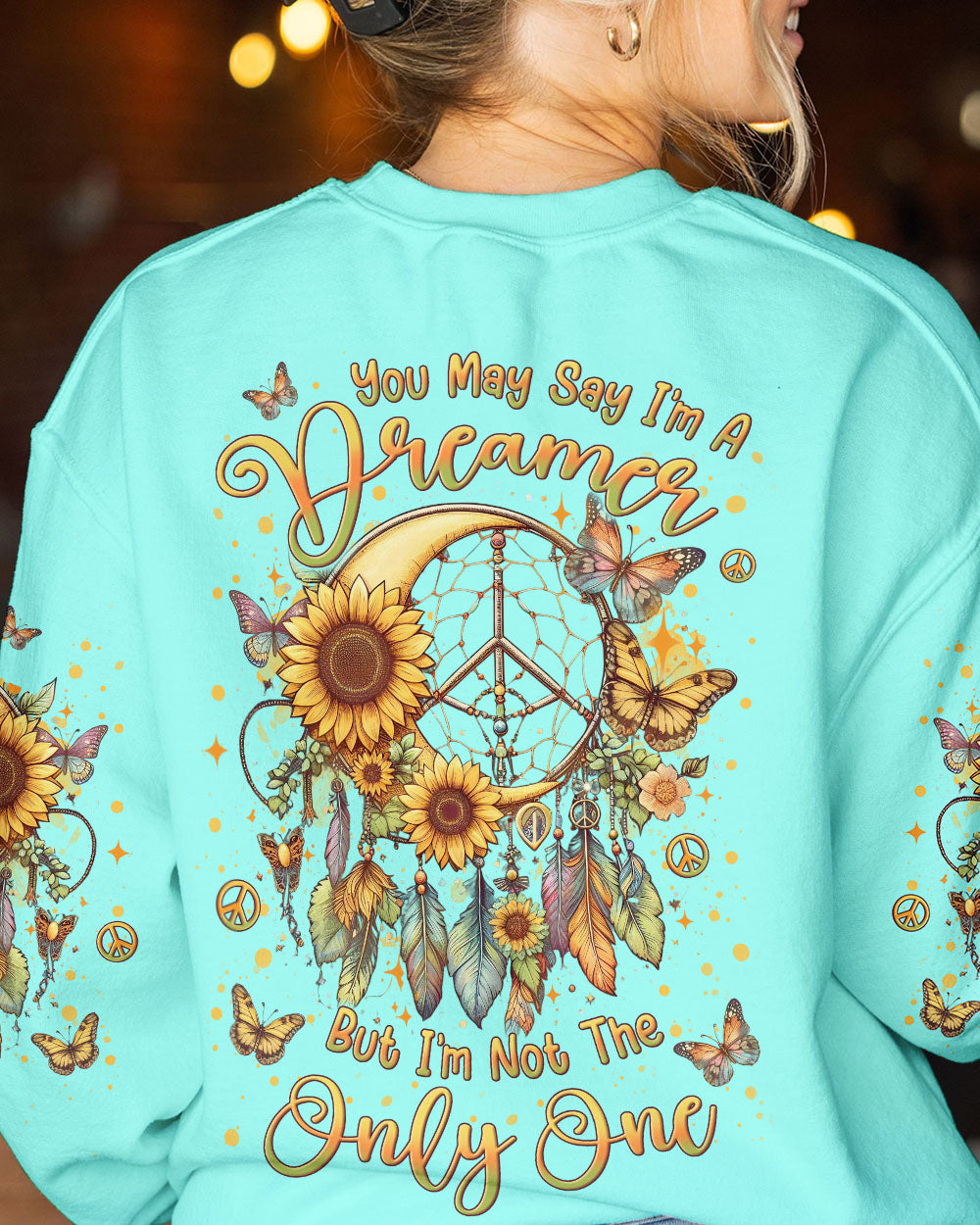 YOU MAY SAY I'M A DREAMER ALL OVER PRINT - YHLN0612321
