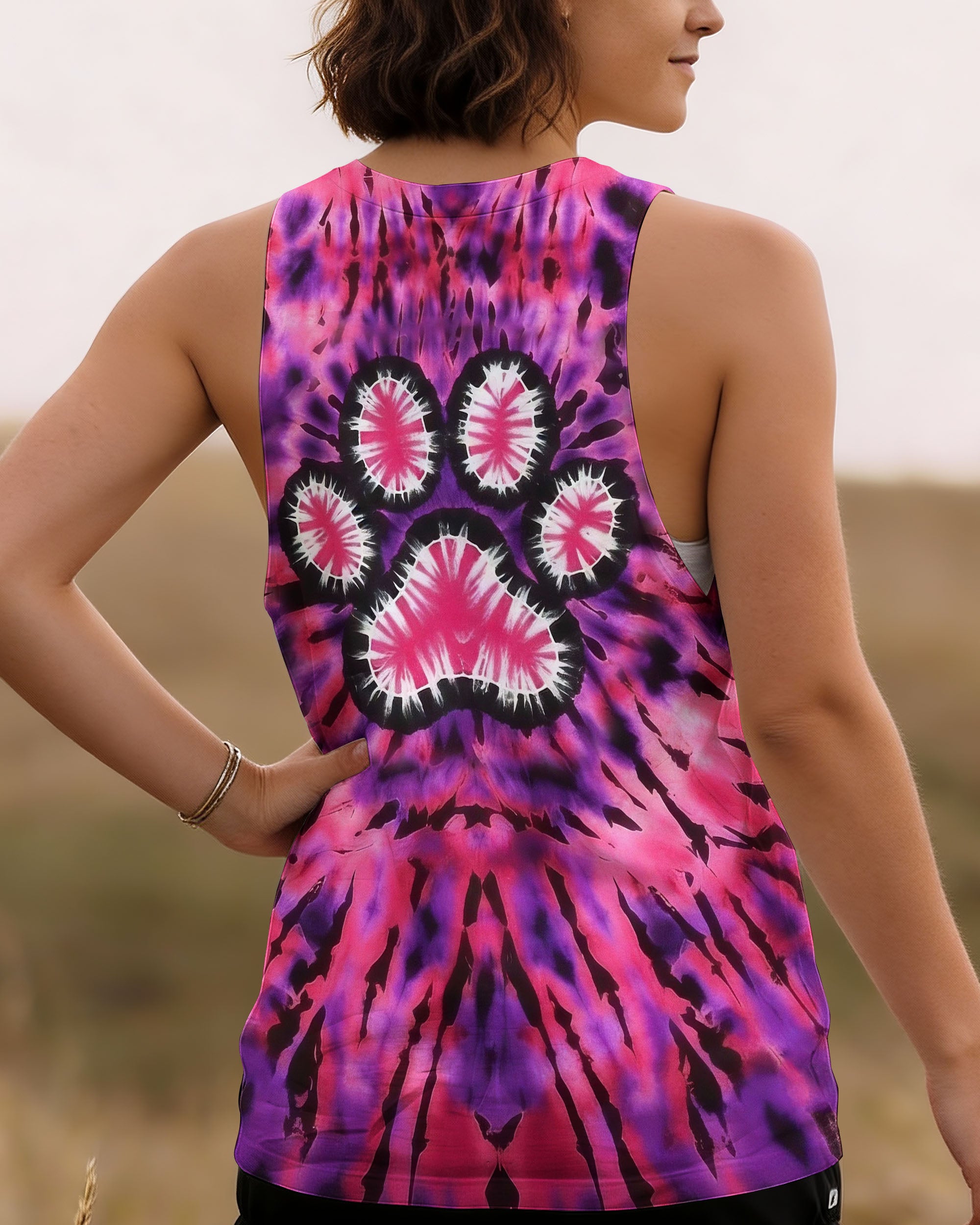 PINK PAW GALAXY ALL OVER PRINT - YHLN0701262