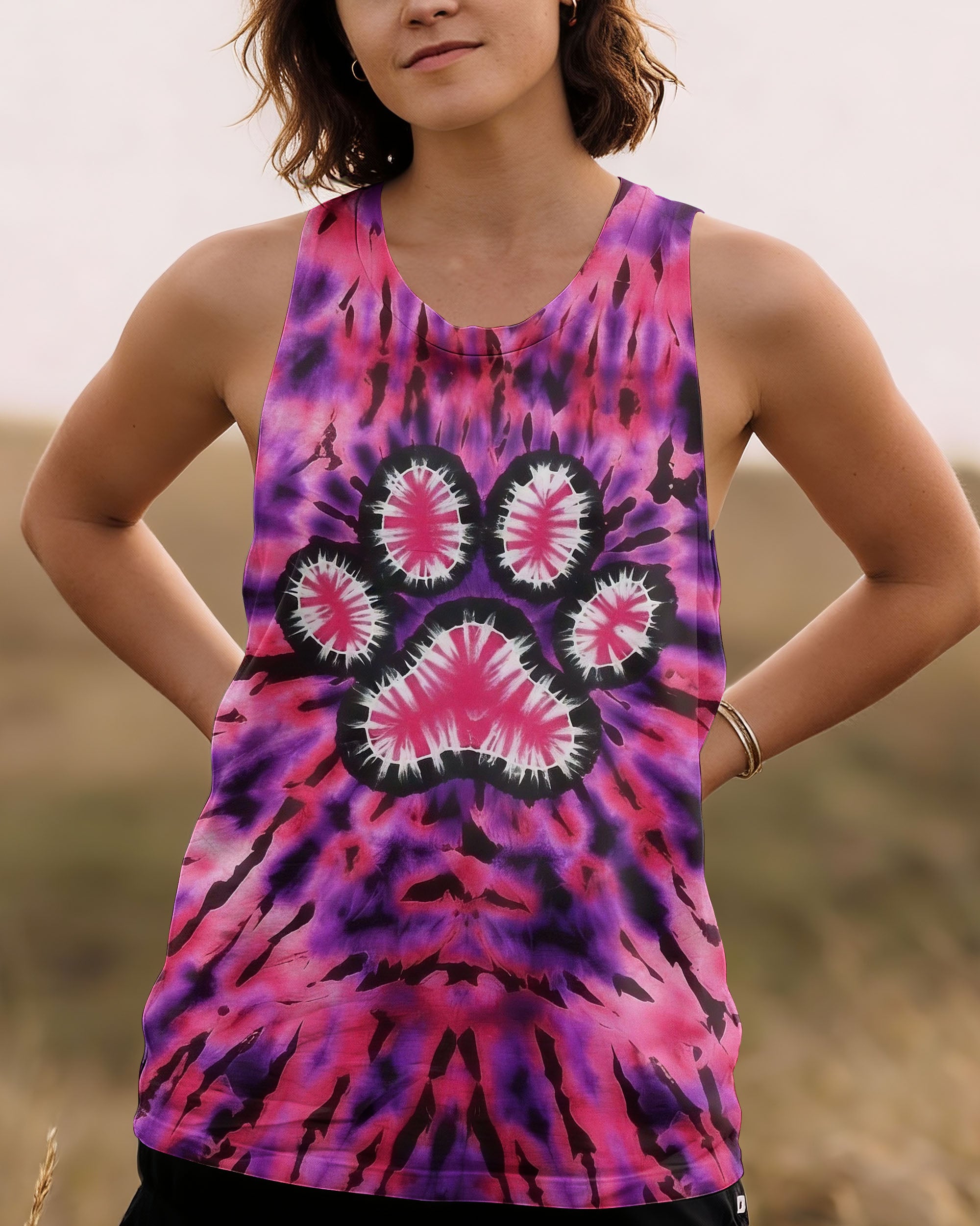 PINK PAW GALAXY ALL OVER PRINT - YHLN0701262